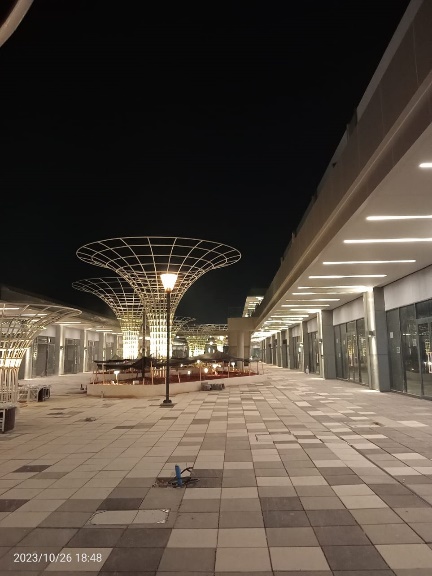 Instalasi PJU Grand Outlet Mall