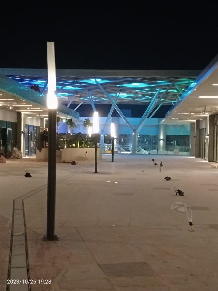 Instalasi PJU Grand Outlet Mall