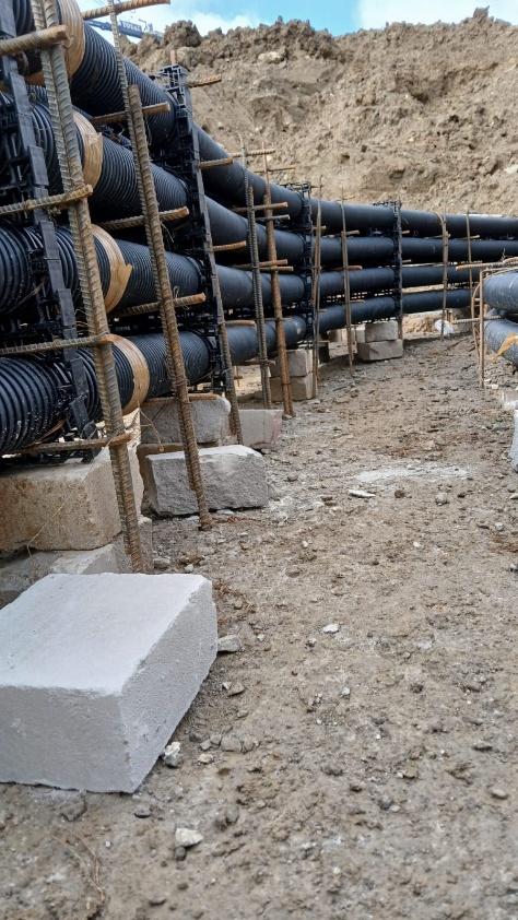 Underground-Instalasi HDPE