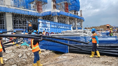 Underground-Instalasi HDPE